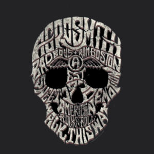 SUDADERA PERSONALIZADA ROCK SKULL AEROSMITH Design