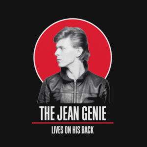 CAMISETA PERSONALIZADA DAVID BOWIE THE JEAN  GENIE Design