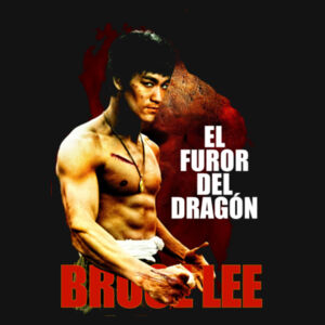 CAMISETA DE PELICULA BRUCE LEE EL FUROR DEL DRAGON Design