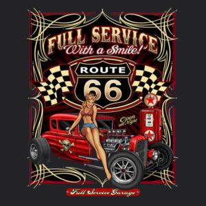 SUDADERA PERSONALIZADA ROUTE 66 HOT ROD Design