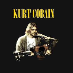 CAMISETA PERSONLIZADA GRUNGE KURT COBAIN Design