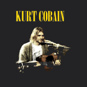 SUDADERA PERSONLIZADA GRUNGE KURT COBAIN Design