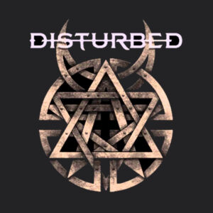 SUDADERA UNISEX PERSONALIZADA HEAVY METAL DISTURBED  Design