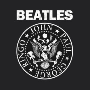 SUDADERA PERSONALIZADA THE BEATLES ESTILO RAMONES Design