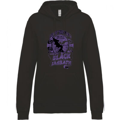 SUDADERA DE MUJER CAPUCHA BLACK SABBATH Thumbnail