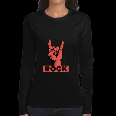 CAMISETA MUJER MANGA LARGA ROCK Thumbnail