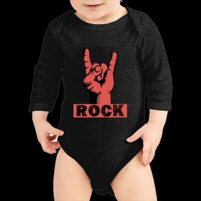 BODY BEBE MANGA LARGA ROCK Thumbnail