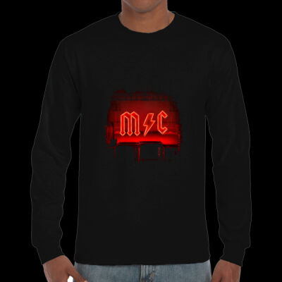 MANGA LARGA HOMBRE  PERSONALIZADA AL ESTILO  AC/DC Thumbnail