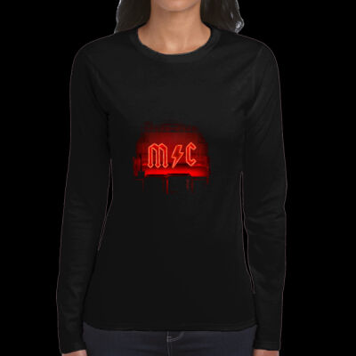  MANGA LARGA DE MUJER PERSONALIZADA  AL ESTILO  AC/DC Thumbnail