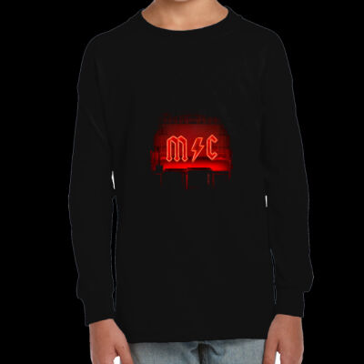  MANGA LARGA NIÑO PERSONALIZADA AL ESTILO  AC/DC Thumbnail