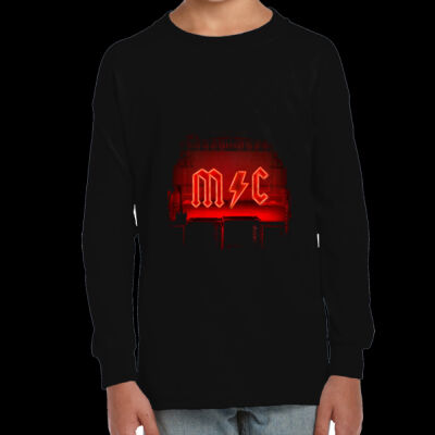 CAMISETA NIÑOS MANGA LARGA PERSONALIZADA  AL ESTILO AC/DC Thumbnail