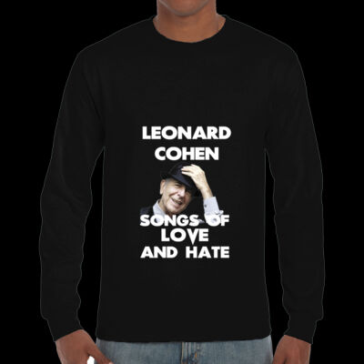 CAMISETA  HOMBRE MANGA LARGA  LEONARD COHEN Thumbnail