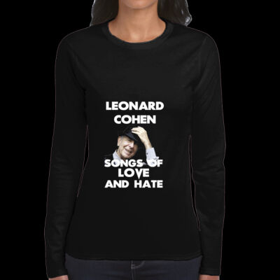 CAMISETA MUJER MANGA LARGA LEONARD COHEN Thumbnail