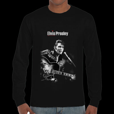 CAMISETA MANGA LARGA ELVIS PRESLEY ROCK AND ROLL Thumbnail