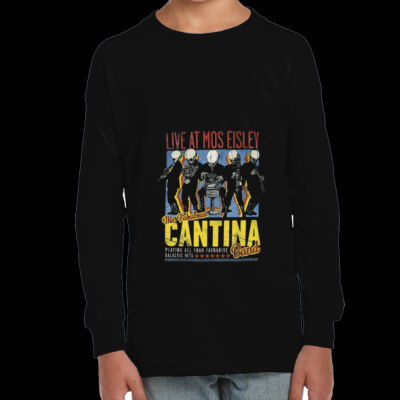 CAMISETA NIÑOS MANGA LARGA CANTINA BAND DE LA GUERRA DE LAS GALAXIAS Thumbnail