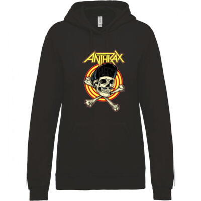 SUDADERA MUJER CON CAPUCHA  ANTHRAX NOT Thumbnail