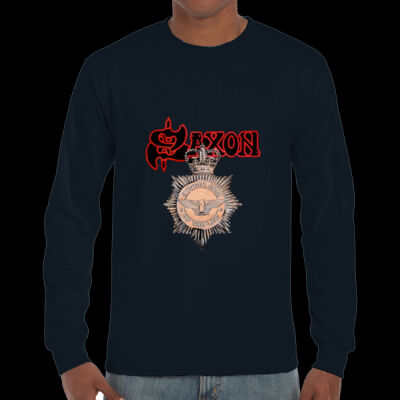 CAMISETA PERSONALIZADA.HARD ROCK,HEAVY METAL,LOGO SAXON Thumbnail