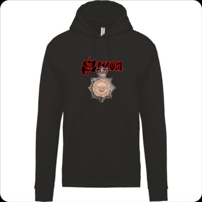 SUDADERA PERSONALIZADA.HARD ROCK,HEAVY METAL,LOGO SAXON Thumbnail