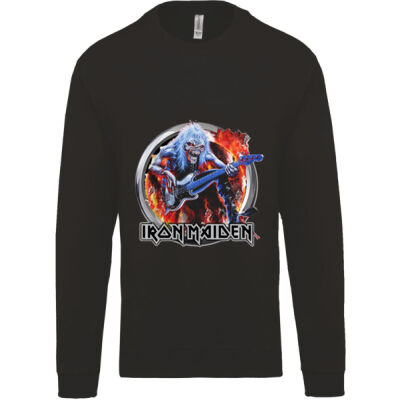 SUDADERA UNISEX PERSONALIZADA,HEAVY METAL,IRON MAIDEN EDDIE STEVE HARRIS Thumbnail