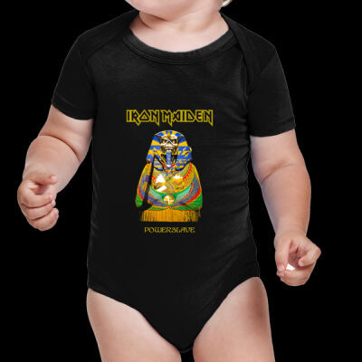 BODY BEBE PERSONALIZADA,HEAVY METAL,IRON MAIDEN POWERSLAVE MC064 Thumbnail