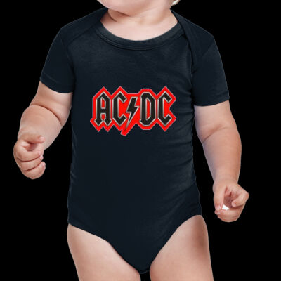 BODY BEBE PERSONALIZADO HARD ROCK,LOGO ACDC Thumbnail