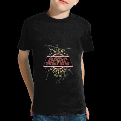 CAMISETA NIÑO PERSONALIZADA AC/DC HIGH VOLTAGE  Thumbnail