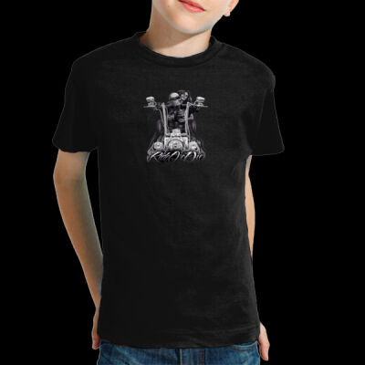 CAMISETA NIÑO MOTOS,SKULL,RIDE OR DIE  Thumbnail