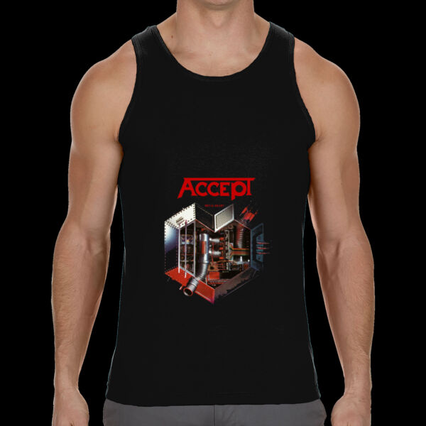TANK TOP PERSONALIZABLE ACCEPT HEAVY METAL HEART Thumbnail