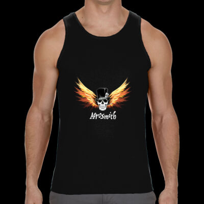 TANK TOP PERSONALIZADO AEROSMITH SKULL ROCK  Thumbnail
