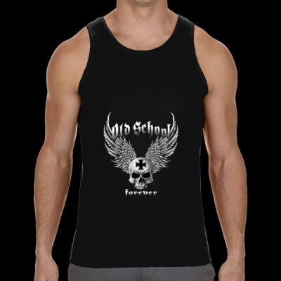 TANK TOP PERSONALIZADO SKULL OLD SCHOOL  Thumbnail