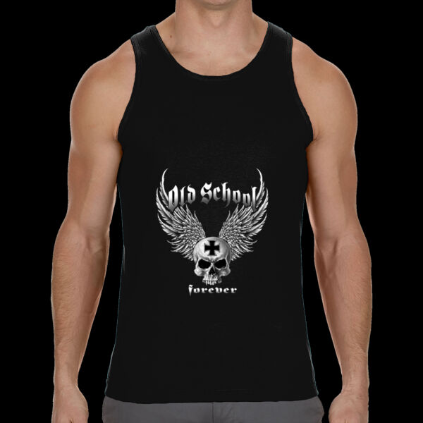 TANK TOP PERSONALIZADO SKULL OLD SCHOOL  Thumbnail