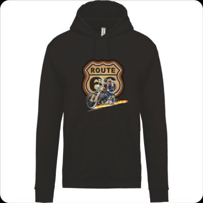 SUDADERA PERSONALZADA MOTEROS SKULL ROUTE 66 Thumbnail