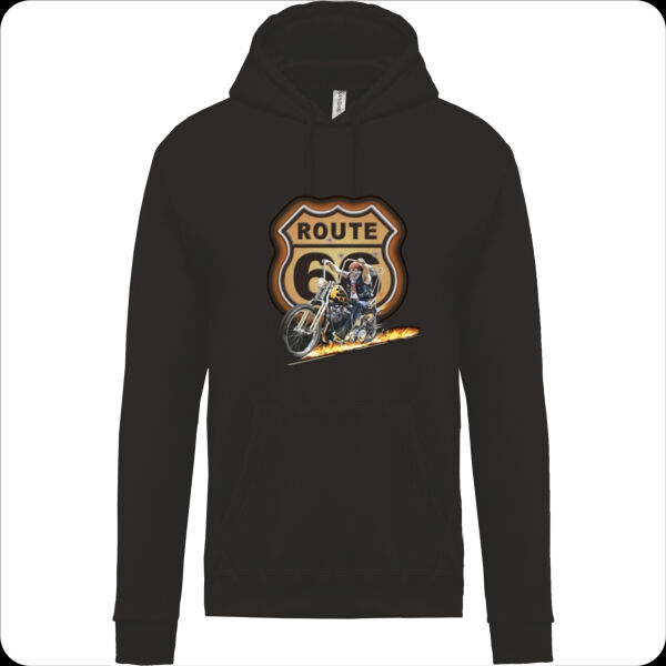 SUDADERA PERSONALZADA MOTEROS SKULL ROUTE 66 Thumbnail