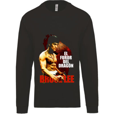 SUDADERA DE PELICULA BRUCE LEE EL FUROR DEL DRAGON Thumbnail