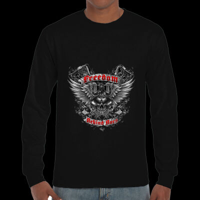 CAMISETA PERSONALIZADA MOTEROS FREEDOM SKULL Thumbnail