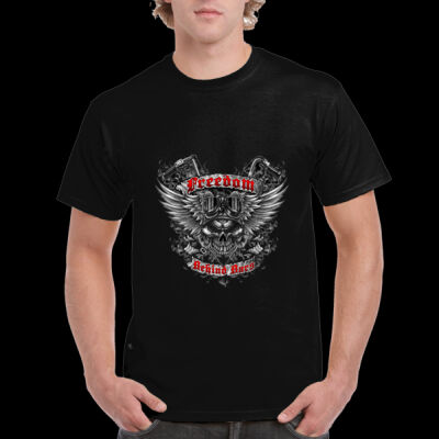 CAMISETA PERSONALIZADA MOTEROS FREEDOM SKULL Thumbnail