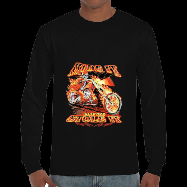 CAMISETA PERSONALIZADA MOTEROS SKULL RIDE UT Thumbnail
