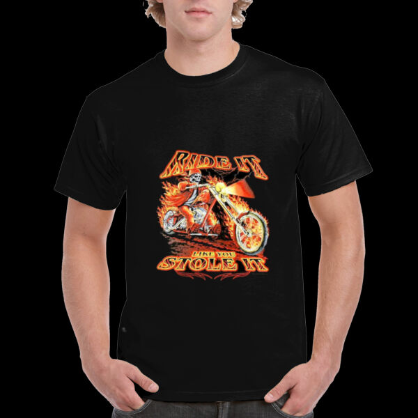 CAMISETA PERSONALIZADA MOTEROS SKULL RIDE UT Thumbnail