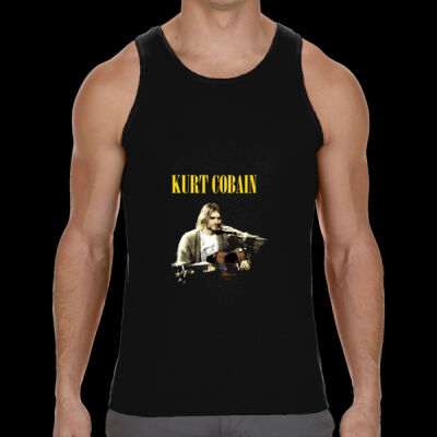 TANK TOP PERSONLIZABLE GRUNGE KURT COBAIN Thumbnail