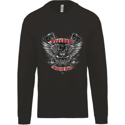 SUDADERA UNISEX  MOTERAS FREEDOM SKULL Thumbnail