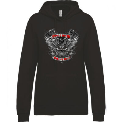 SUDADERA MUJER MOTERAS FREEDOM SKULL Thumbnail