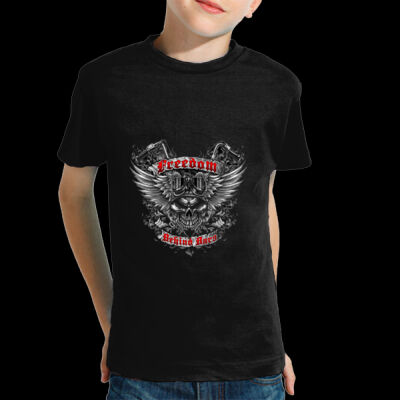 CAMISETA NIÑO MOTEROS FREEDOM SKULL Thumbnail