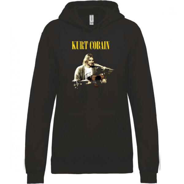SUDADERA PERSONALIZADA MUJER GRUNGE KURT COBAIN NIRVANA Thumbnail