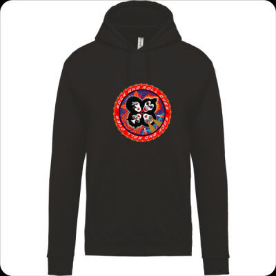 SUDADERA PERSONALIZADA  KISS ROCK AND ROLL Thumbnail
