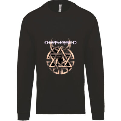 SUDADERA UNISEX PERSONALIZADA HEAVY METAL DISTURBED  Thumbnail