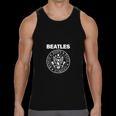 TANK TOP PERSONALIZADO THE BEATLES ESTILO RAMONES Thumbnail