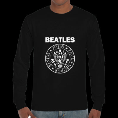 CAMISETA PERSONALIZADA THE BEATLES ESTILO RAMONES Thumbnail
