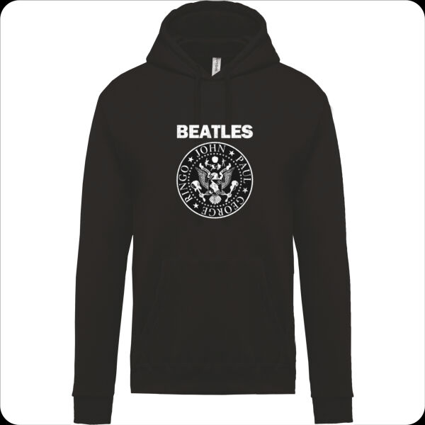 SUDADERA PERSONALIZADA THE BEATLES ESTILO RAMONES Thumbnail