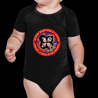 BODY BEBE  PERSONALIZADA KISS ROCK AND ROLL Thumbnail
