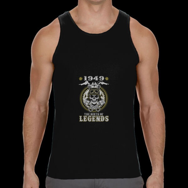 TANK TOP PERSONALIZADO MOTEROS SKULL 1949 Thumbnail
